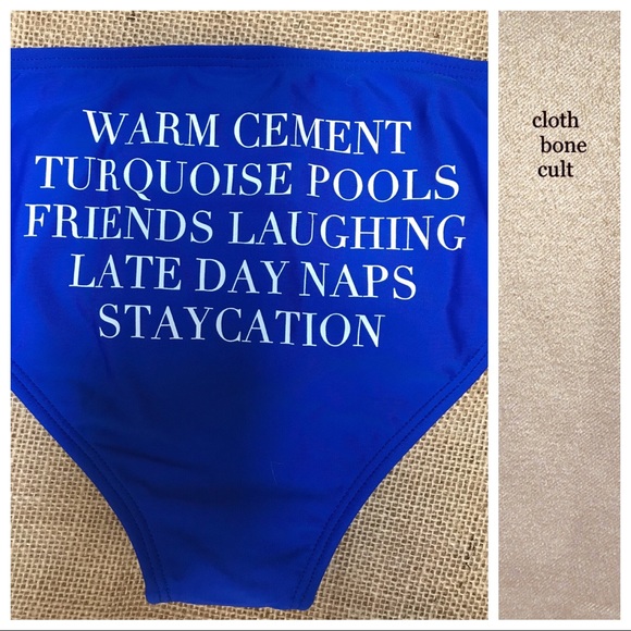 ✨NWT✨WILDFOX💋🦊 2-Piece “Staycation” BATHING SUIT - Picture 4 of 8